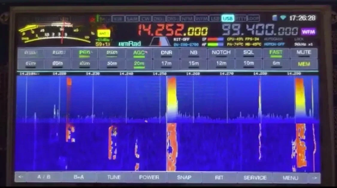 

Short Wave Wolf SDR 7-inch Capacitive Touch Screen (including Screen Only, Not The Entire Machine)