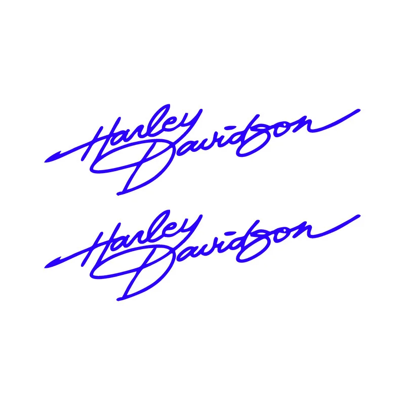 Adesivi Personalizzati per Casco Moto Harley Davidson, Decorazione Retrò per Serbatoio Carburante, Accessori con Scritte in Inglese