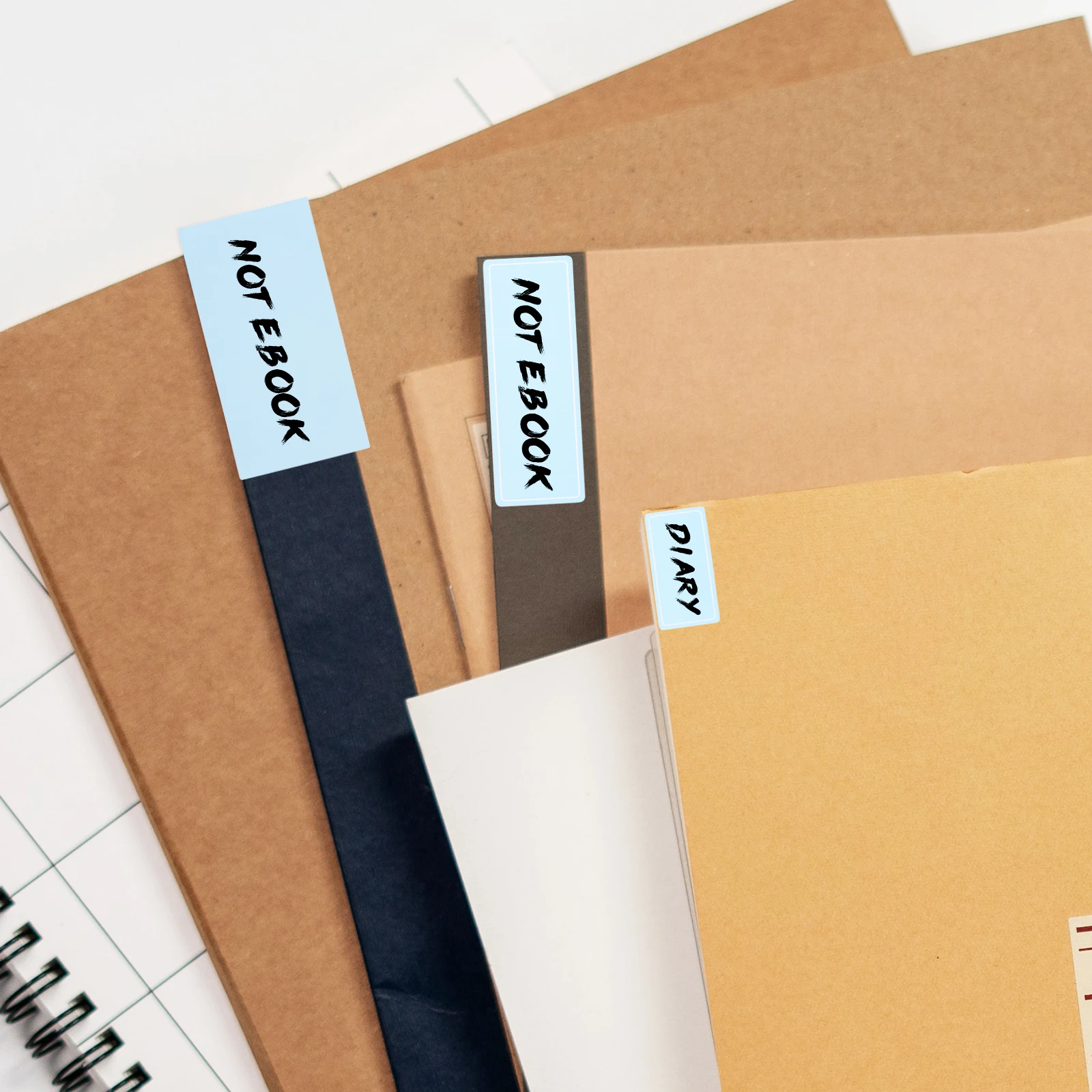 

130pcs Waterproof Label Tags For Colored Border Adhesive Stickers Blank Name Tags Labels Sorting Sticker Set Colorful Name