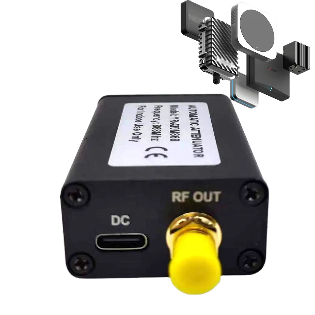 Best V2 -50dB Max Rx Signal Attenuation 868Mhz Automatic Attenuator for Helium Hotspot Reduce RSSI Avoid Hotspot on Denylist