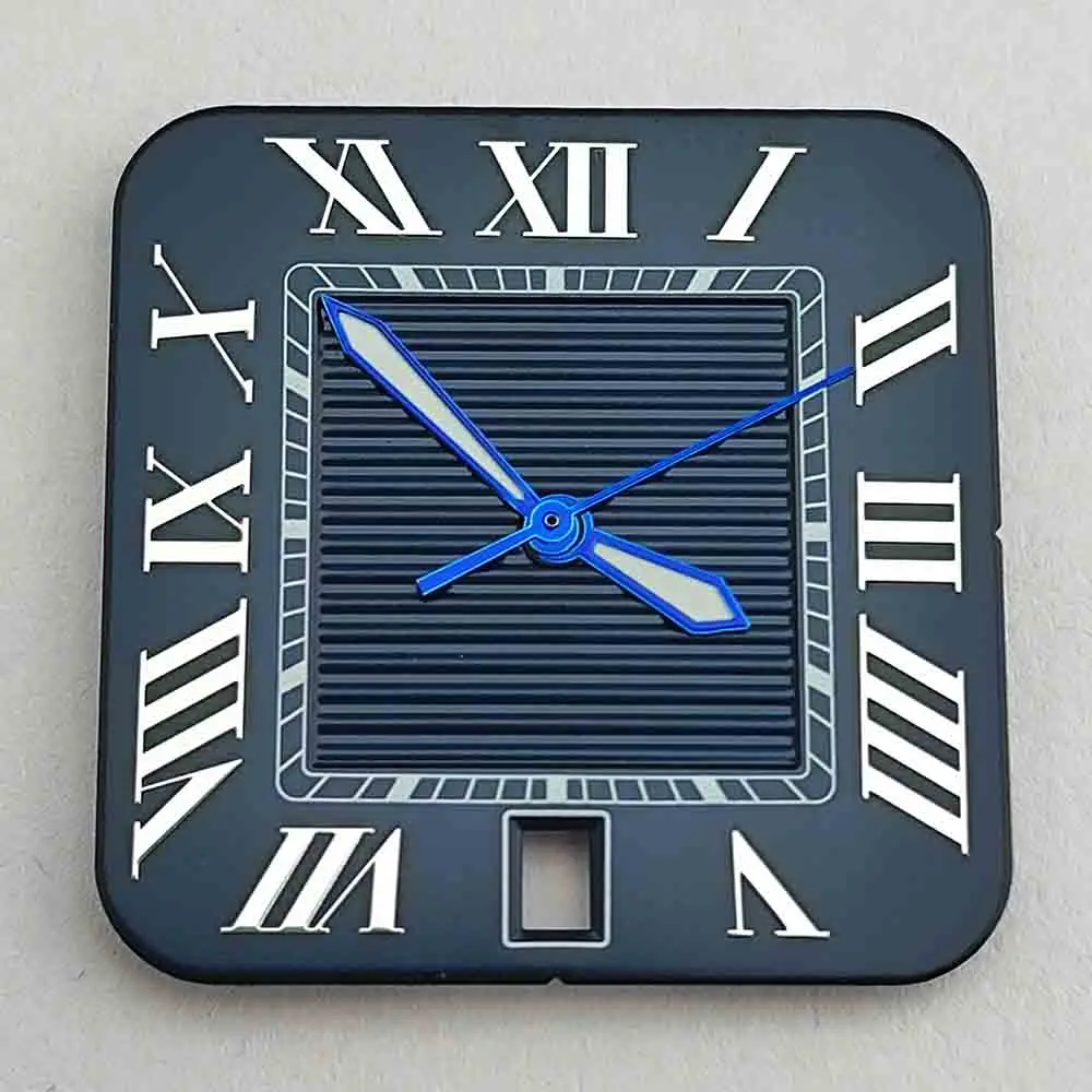 27 مللي متر NH35 ساعة الطلب مربع الطلب مخطط الاتصال الهاتفي الروماني nh35 الأيدي صالح ل NH35 6 الساعة ساعة يد تعمل بالحركة الهاتفي الأيدي الملحقات