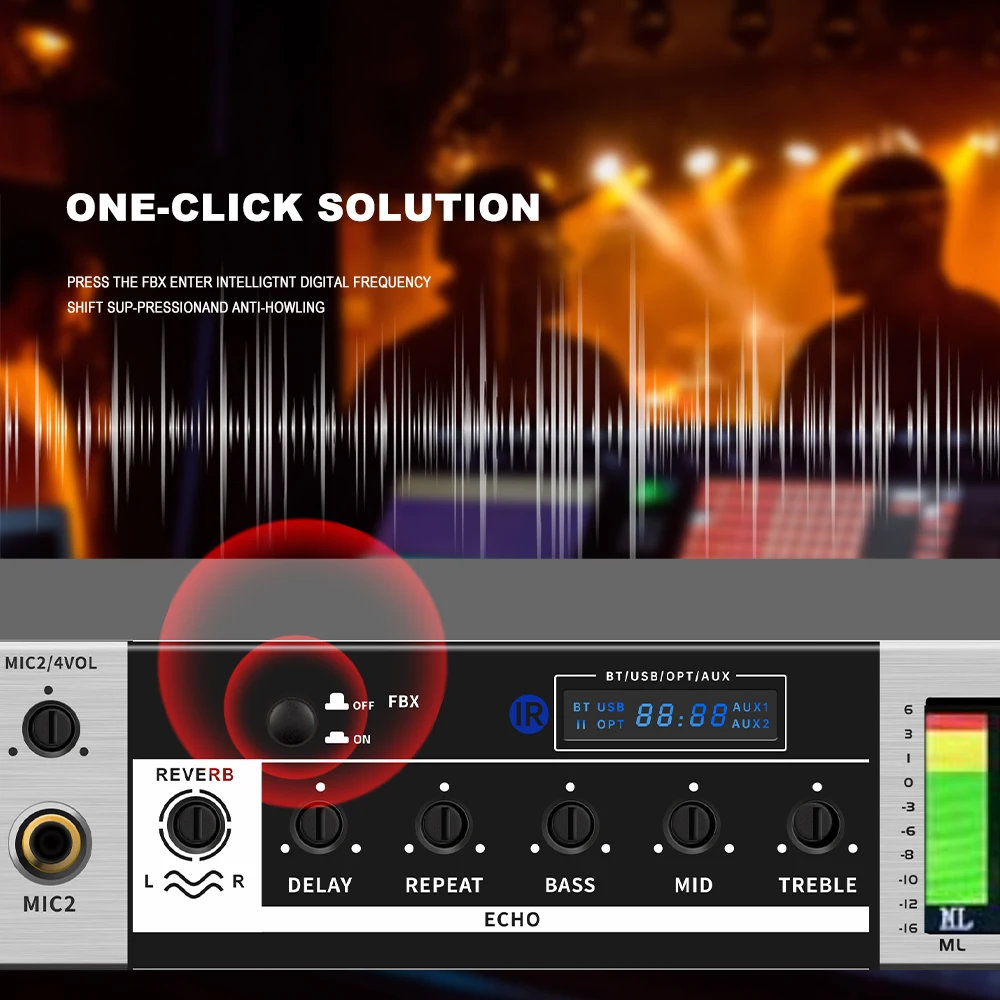 BOMGE digital pre-sound effect processor