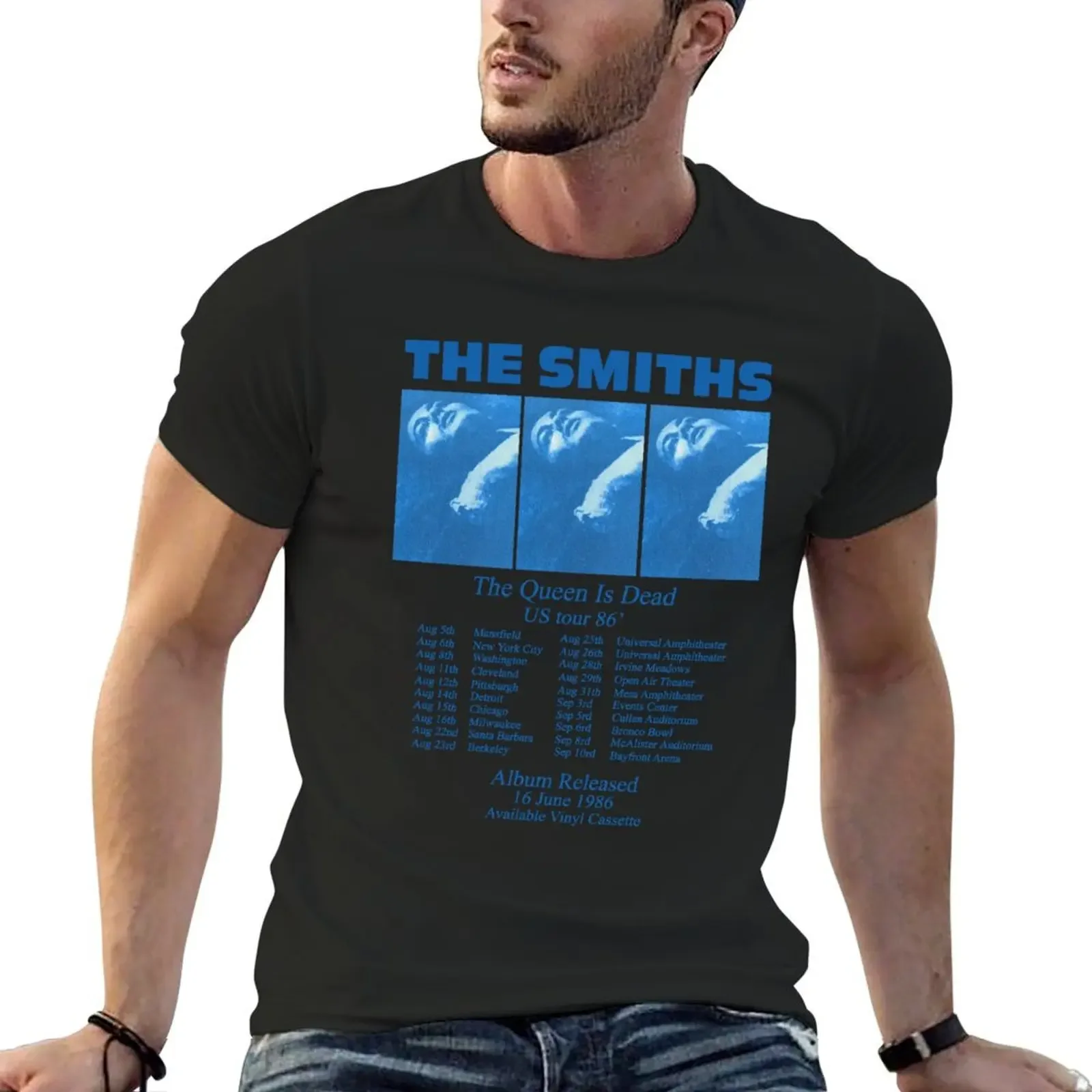 

The Smiths The Queen is Dead An Iconic Album T-Shirt graphic shirts cotton graphic tees t shirts for men