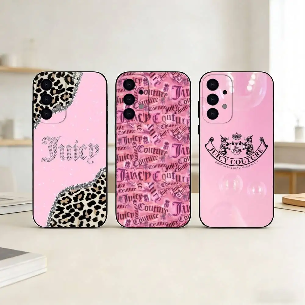 

juicy couture aesthetic Phone Case For Samsung S25,S24,S21,S22,S23,S30,Ultra,S20,Plus,Fe,Lite Black Shell