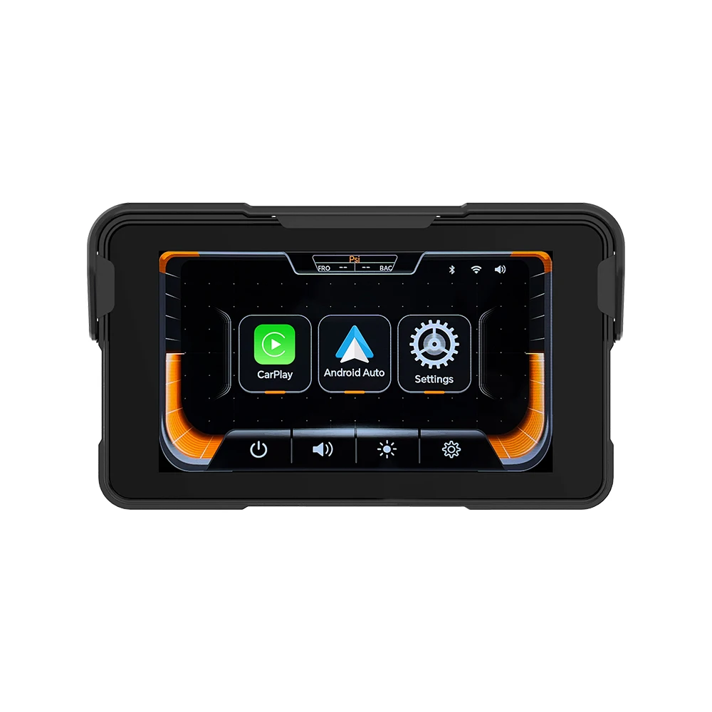 EKIY 5,0 inch draadloze CarPlay Moto Android Auto draagbare digitale motorfiets dashboard GPS motorfiets navigatie scherm - afbeelding 2