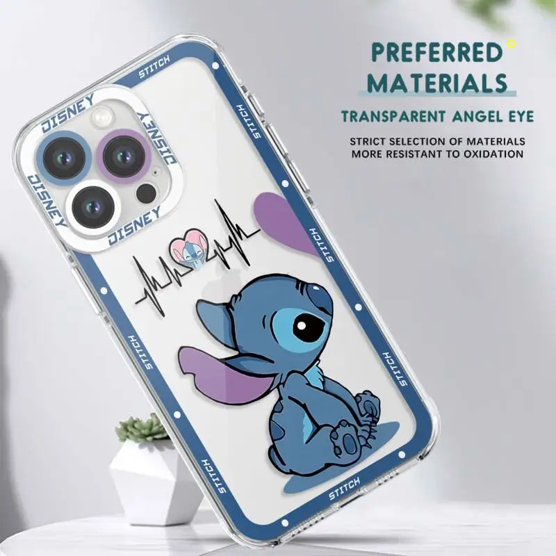 Disney Mickey Minnie Stitch Phone Case for Motolora Moto Edge 40 5G G32 G72 G73 G71 G52 G22 Soft Cover