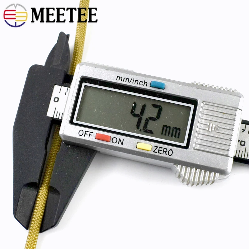 10/20/30M 4mm Outdoor Tent Rope Camping Paracord Cords for Sewing Climbing Ropes Bag Pocket Adjuster