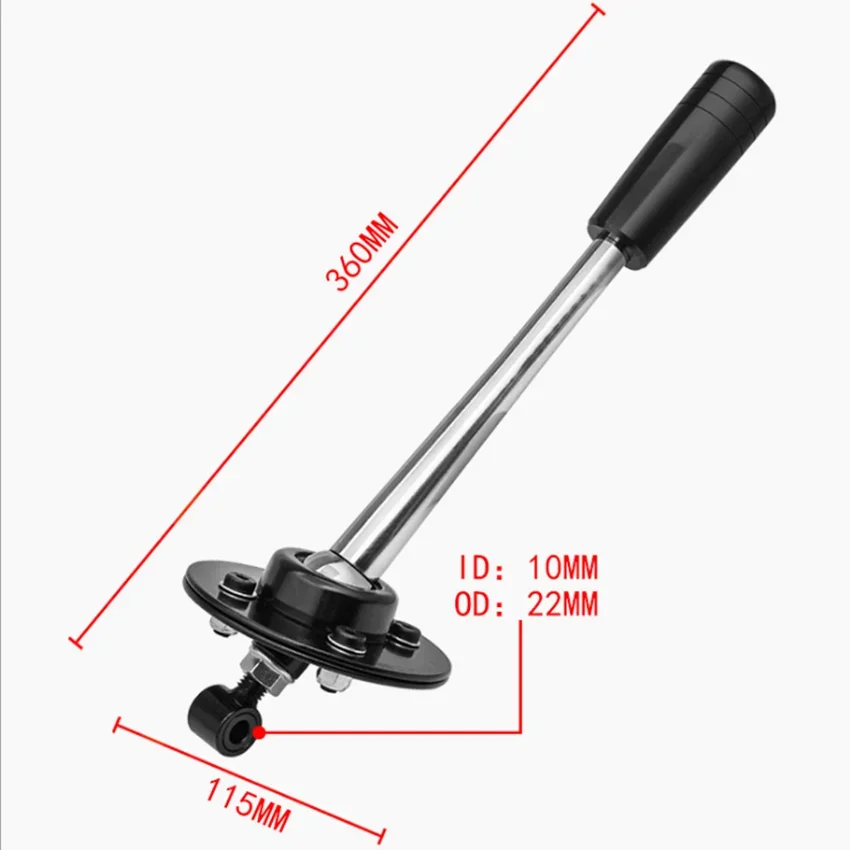 E36 Short Shifter Gear Lever w/ Knob Drift Tuning Adjustable For BMW E30 E39 Z3 Transmission 265mm