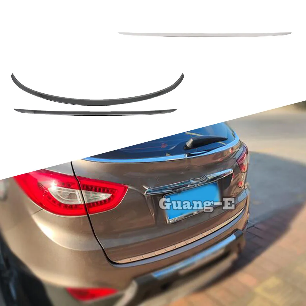 

Stick Cover ABS Rear Door For Hyundai IX35 2010 2011 2012 2013 2014 2015 2016 2017 Tailgate+Window Pillar Frame Plate Trim 2PCs