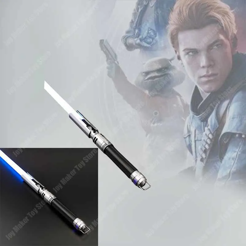 

Fallen Order Lightsaber Cal Kestis 4 Txq Jedi Proffie Snpixel 16sound Smooth Swing Metal handle Hilt Force Light Toy KidsGift