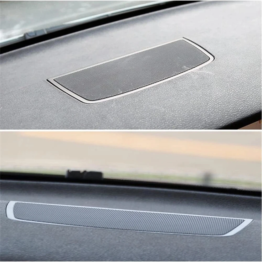 

For BMW X5 X6 E70 E71 Central Control Instrument Panel Loudspeaker Dashboard Speaker Cover Grille 51457161796