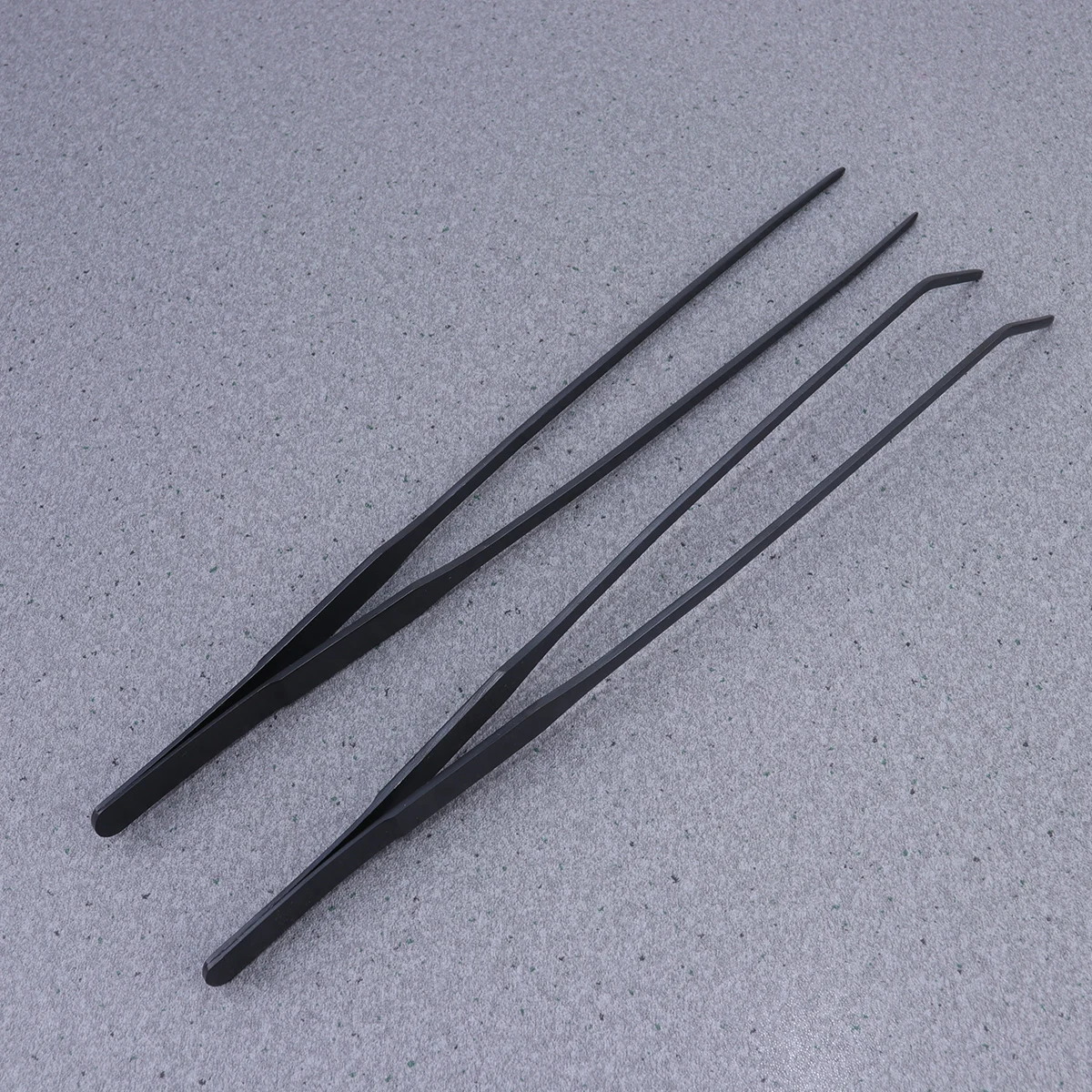 

2 Pcs Aquatic Tweezers Aqaurium Fish Gripper Stainless Bar Plant Plants