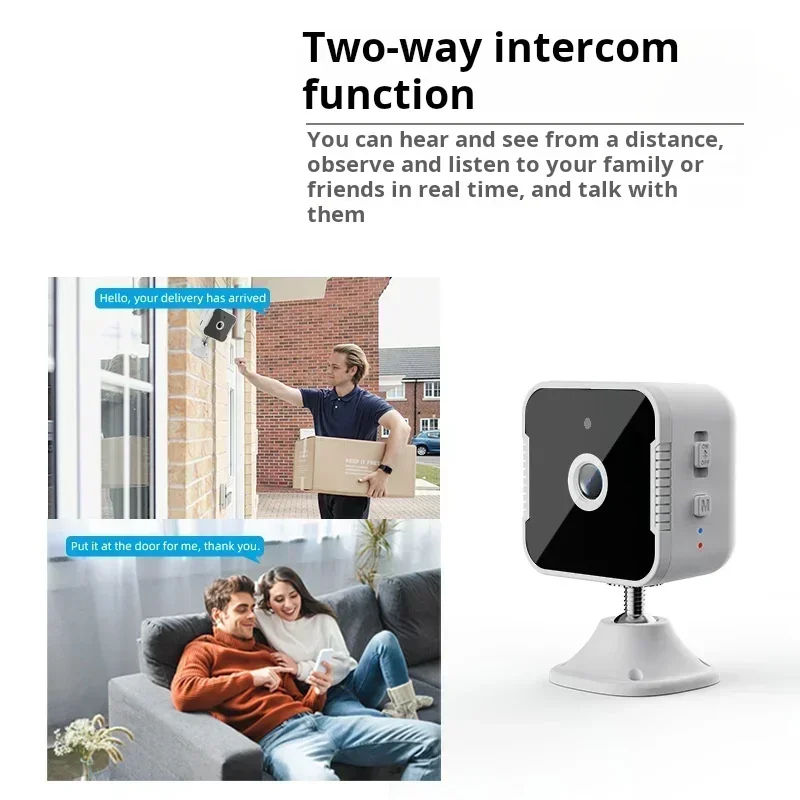 IP Camera Wi-Fi Wireless Cam Baby Monitor Night Vision 2 Way Audio Talk 1080P Surveillance Cameras Indoor Home Security