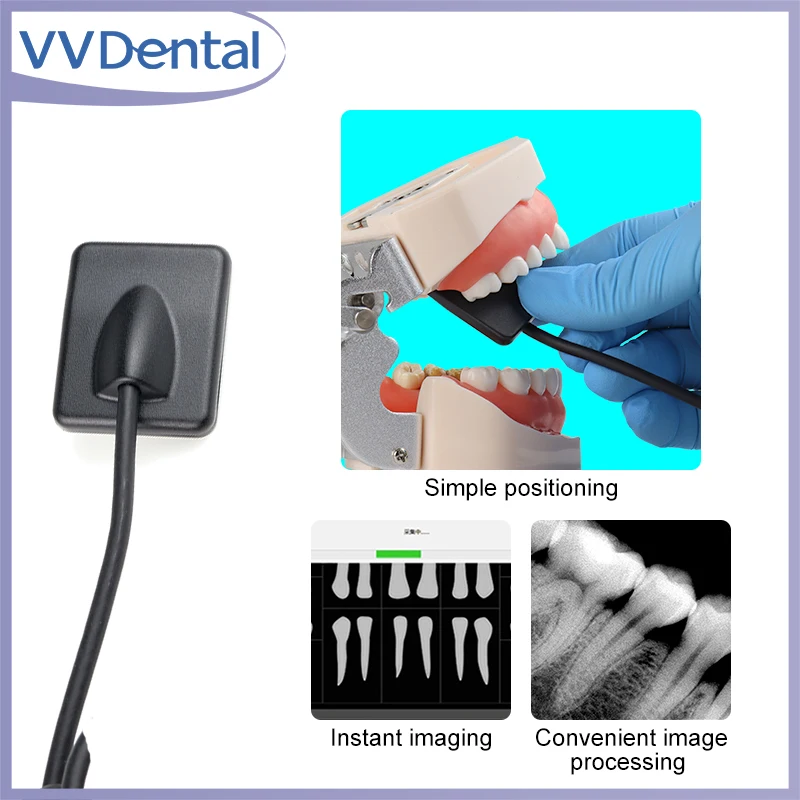 

VVDental Dental Sensor X-Ray Digital Sensor Intraoral Digital System HD Image Dentist Equipments Dentistry Lab Tools