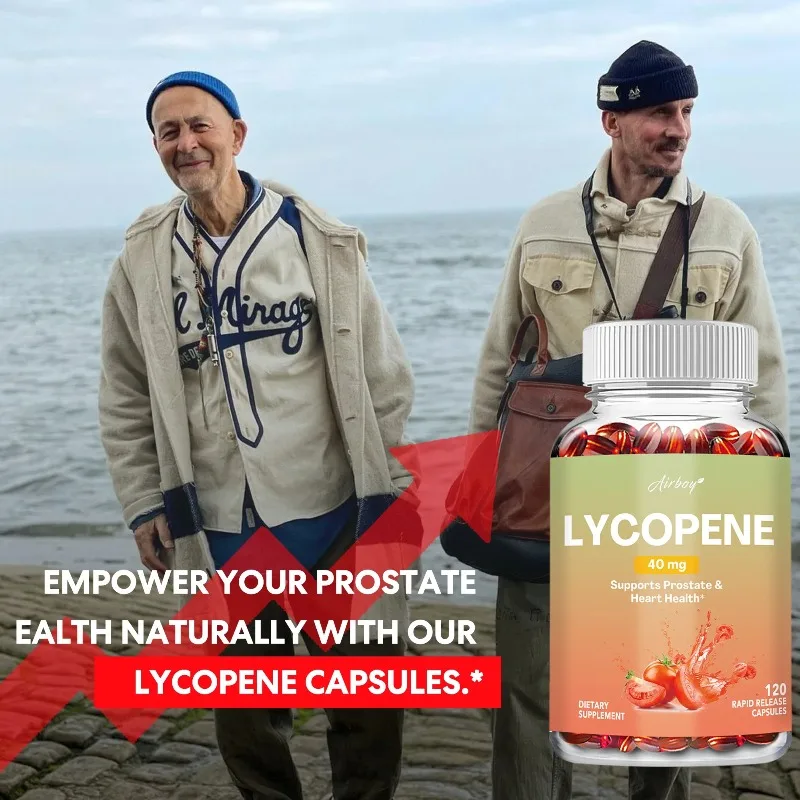 كبسولات الليكوبين مستخلص الطماطم يحمي البروستاتا ويزيد من القوة البدنية، ومكمل الطاقة ويعزز المناعة #5