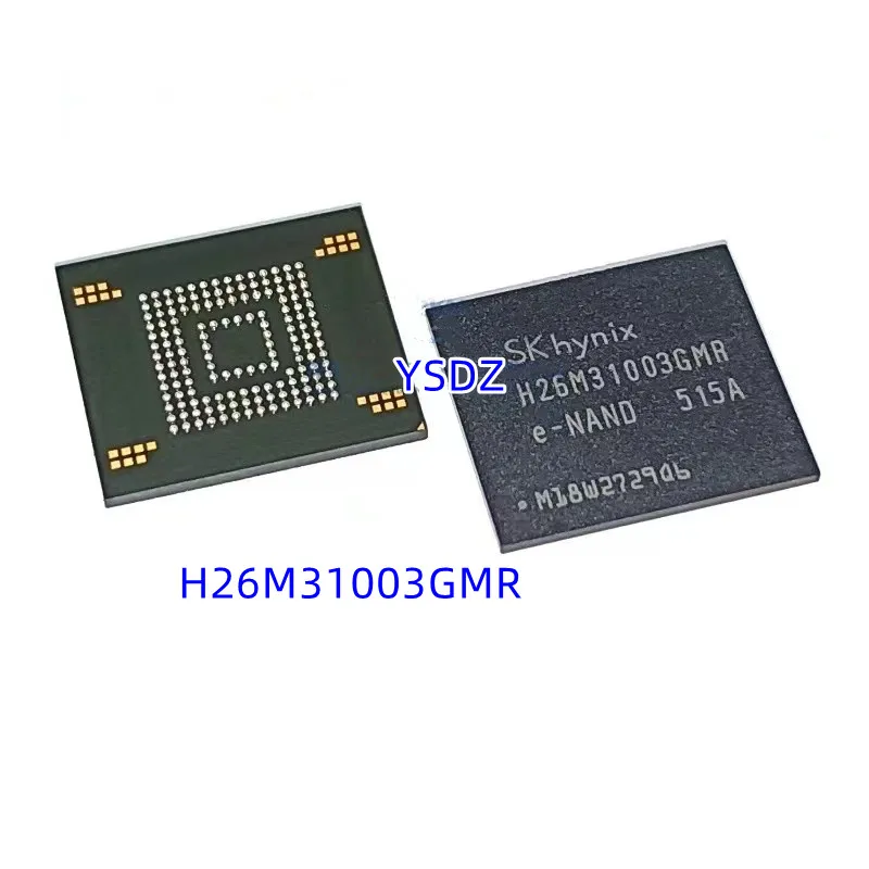 100% New Original  2-10PCS H26M31003GMR EMMC BGA H26M31003