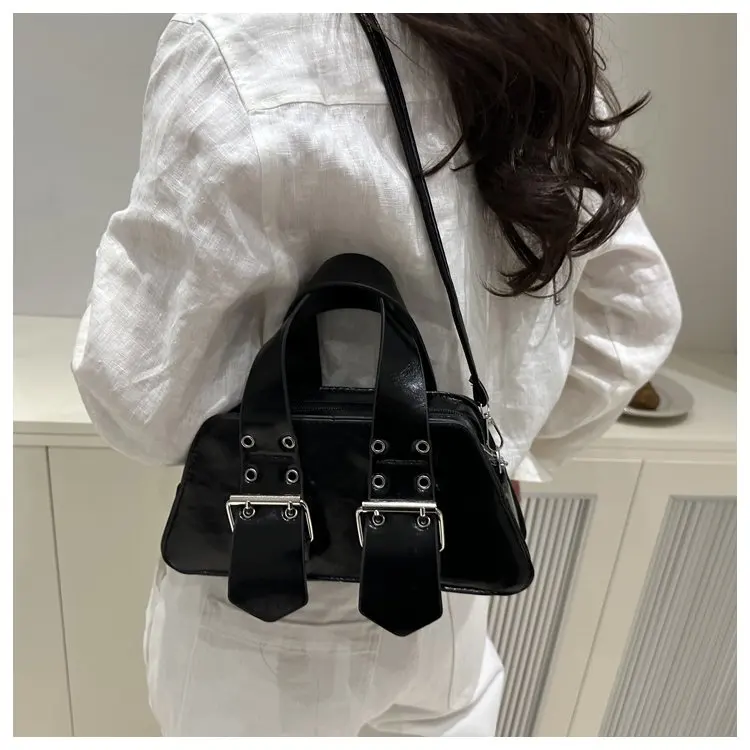 

2026 New Vintage Luxury Top Handle Shoulder Bag, Unique Designer-inspired Adjustable Strap Crossbody Purse, Versatile for Women
