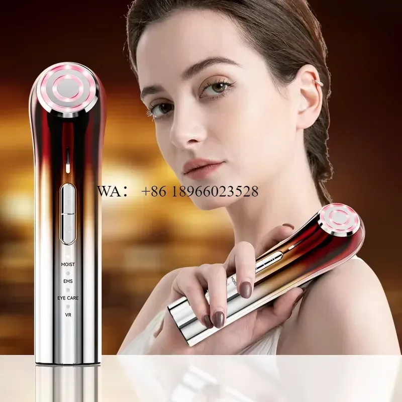 WMWMNU for Portable Personal Care Beauty Device Professional Home Version 4 in 1 Microcurrent Hot LED Facial Lifting