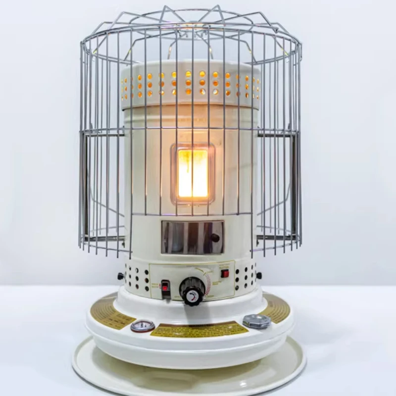 Portable Outdoor Heater for Camping/Greenhouses: Multi-Functional Fuel-Fired Heater Smoke-Free Heater 7L Capacity