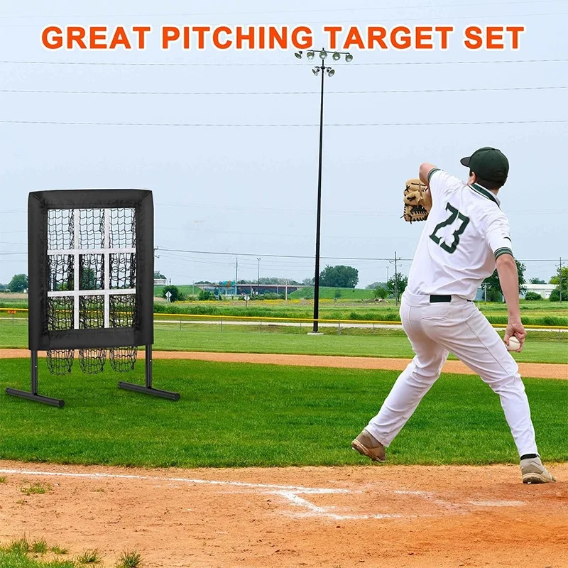 

Baseball Pitching Training Equipment Nine ids Practice Net Sofall Baseball Fanxinbl Sports Fitn Fans Supplies