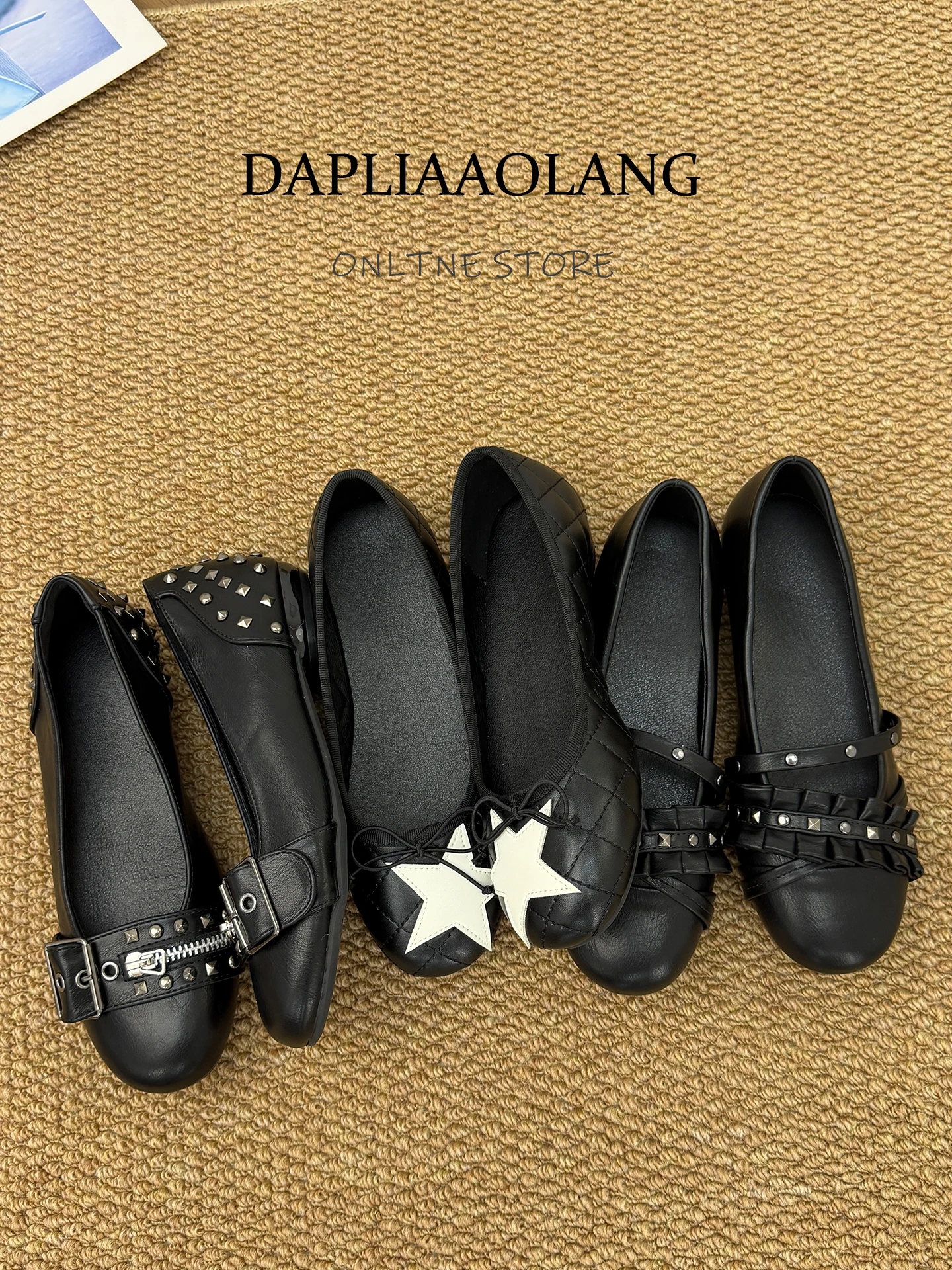 scarpe-da-balletto-piatte-di-grandi-dimensioni-da-donna-footshow-knot-star-stile-nonna-con-motivo-a-griglia-di-diamanti-eleganti-e-raffinate