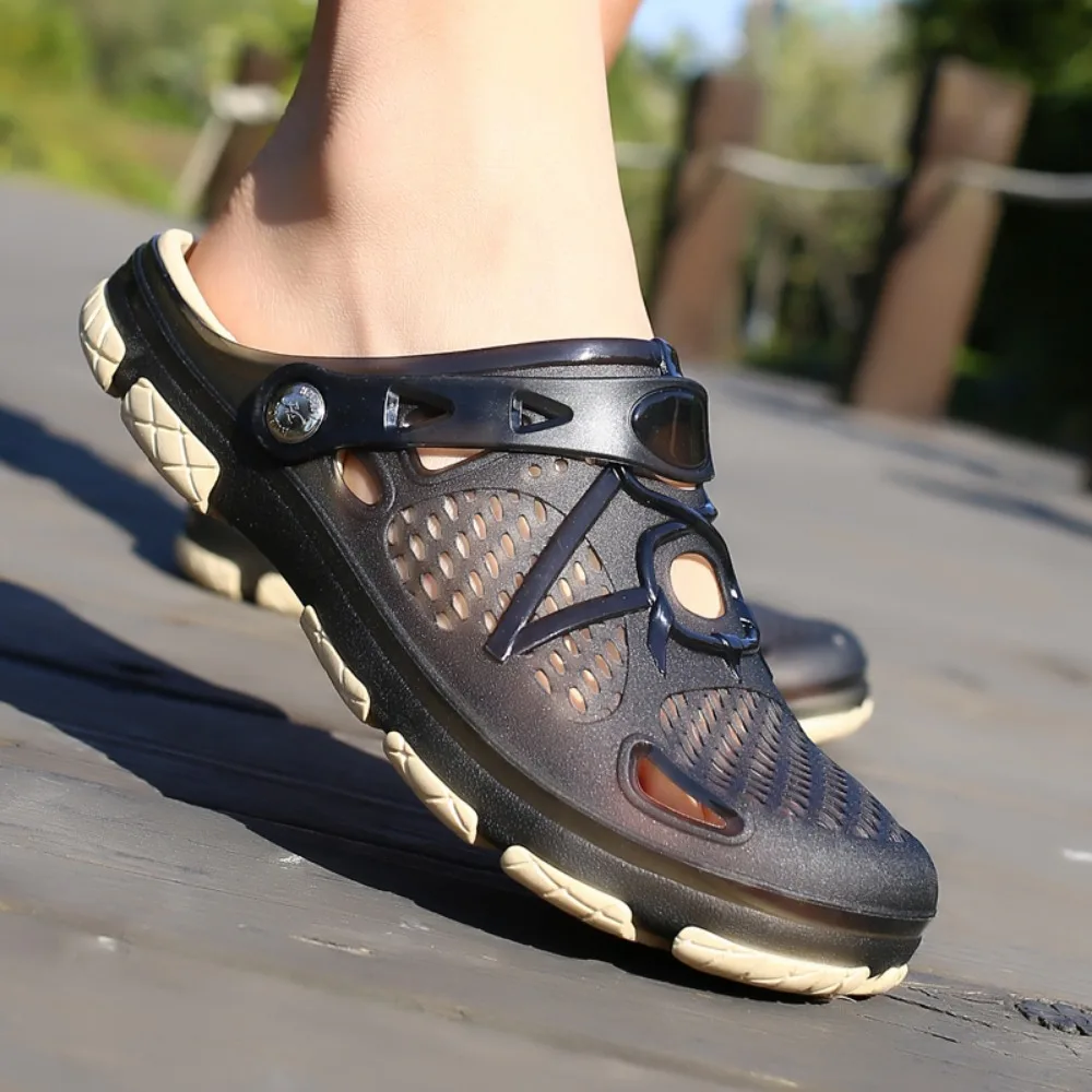 

Летние классические модные износостойкие шлепанцы 2026 года для мужчин: нескользящие, удобные, для пляжа и отдыха, с вентиляцией