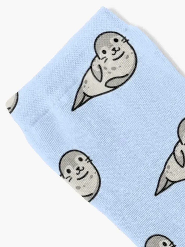 Grey Seal Socks funny gift moving stockings Socks Male Women's