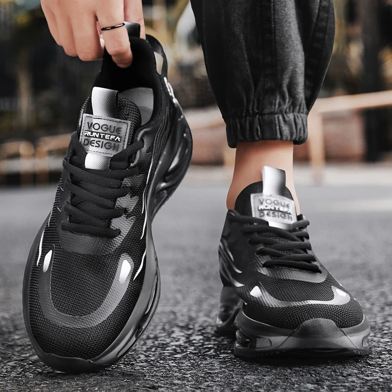 YRZL Mens Running Shoes Lightweight Breathable Non Slip Walking Shoes Men Sports Sneakers Athletic Trainers for Workout Jogging