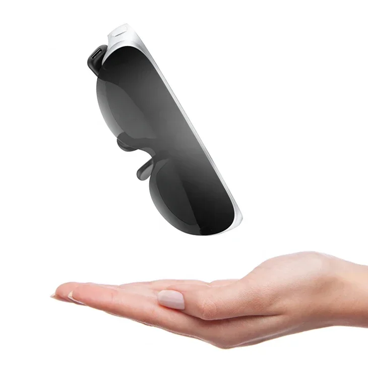 2025 نمط جديد عالي الجودة قابل للطي والجيب عالي الدقة 1920*1080 Ar/vr نظارات الألعاب 4k Oled Ar النظارات الذكية