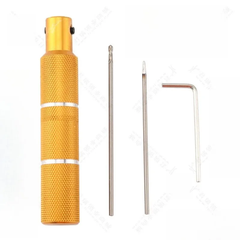 Fine yellow handle cross automatic lock punching tool