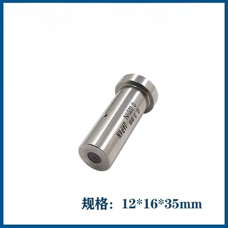 1PC EDM Electrode Drill Guide, 0.1-3.0mm 12*16*35mm Ruby, Electrode Guides, EDM Drilling Parts