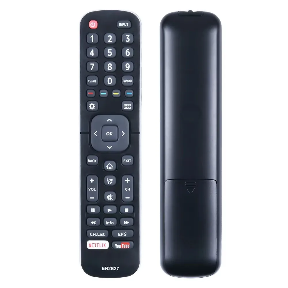 EN2B27 remote control is compatible with Hisense TV 40K321UWT 43K3110PW 50K321UWT 55K3110PW 58K700UWD 65K3110PW 70M7000UWG