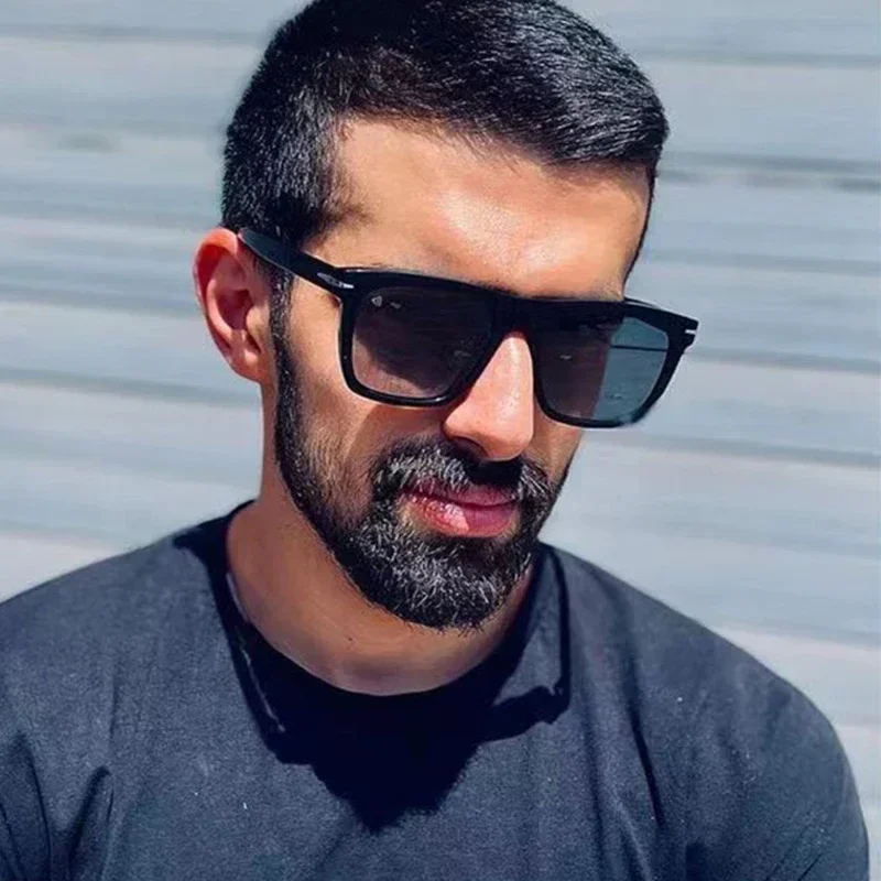 جديد مربع النظارات الشمسية للرجال النساء خمر موضة حملق القيادة نظارات شمسية إطار UV400 الذكور النظارات gafas دي سول هومبر