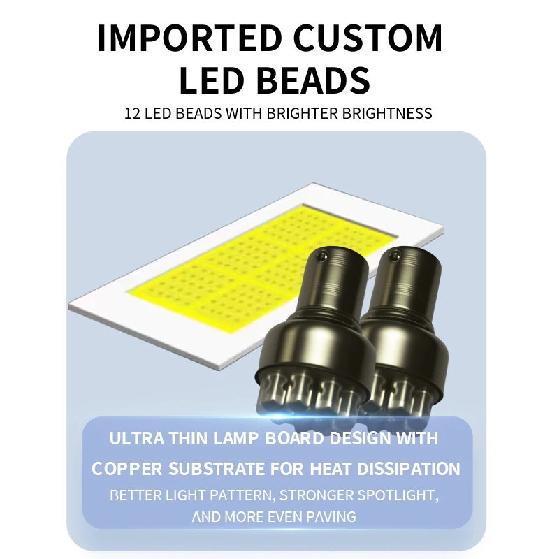 Beep Reverse Alarm Light automobile lamp lights sound halogen lamp bulb Back light reverse lights 12-