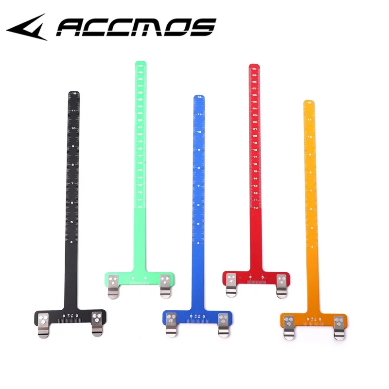 Archery T Square Ruler Aluminum alloy  Bow Ruler Tuning Tool Arrow Target Shooting Accessories