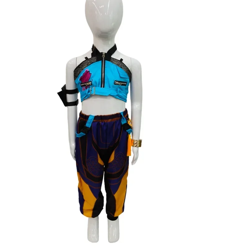 أزياء رومي ميرا زوي التأثيرية KPop التأثيرية أزياء perruque HUNTR/X الزي الرسمي للنساء ملء الهالوين ألعاب الأزواج