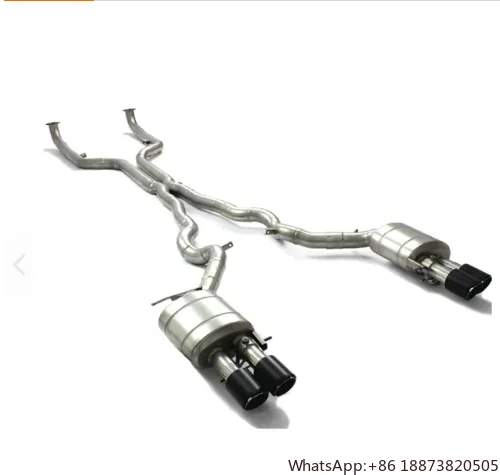Catback Exhaust For BMW M5 F10 F15 4.4T 2012-2016 Performance Electronic Valve Exhaust System