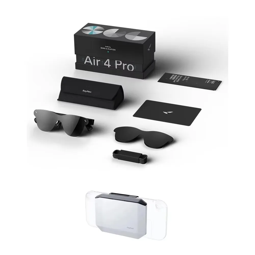 TCL RayNeo Air 4 PRO/Air 4 AR Bril Macro-OLED Scherm 3D Privébioscoop, Eerste HDR10 Bril voor Telefoon Computer Spelcomputer