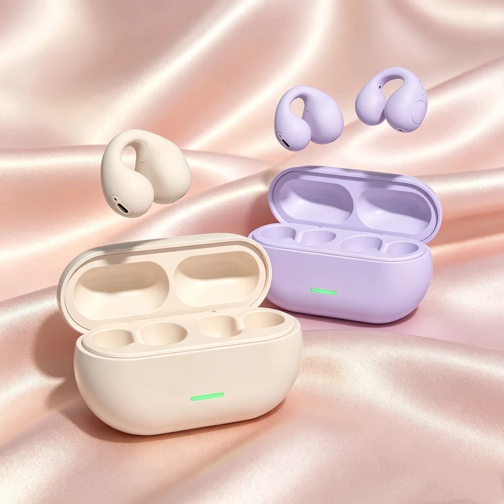 Bluetooth Headphones Wireless Earbuds Professional Bluetooth Headsets Feature Adjustable Headbands for Customized Ergonomic Fits