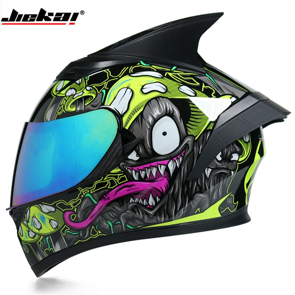 

Full Face Motorcycle Helmet Open Face Modular Dirt Bike Helmet Cascos Para Moto Double Lens Racing Casque Dot Approved Kask Helm