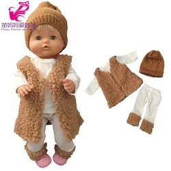 16 Inch Nenuco Doll Winter Wool Vest Ropa Y Su Hermanita 40cm Baby Dolls Clothes