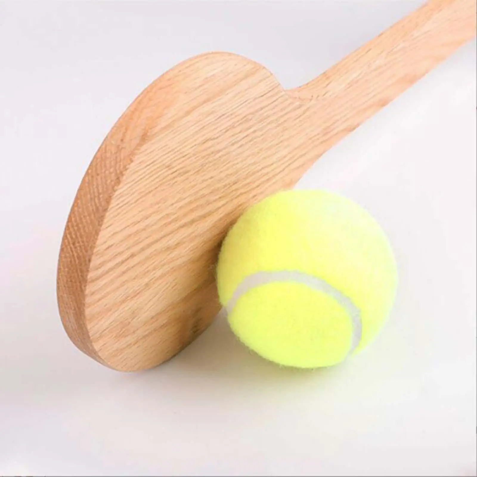 

Tennis Wooden Spoon Sweet Spot Trainer Racket Professional Training Equipment for Adult Practice