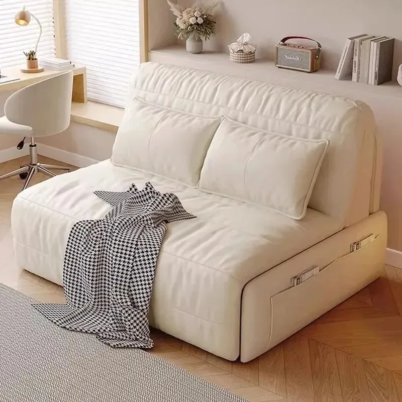 Microfiber Beige Electric Sofa Waterproof Design Relax Oversized Recliner Sofa Lounge Sleeper Modern Bank Woonkamer Furniture