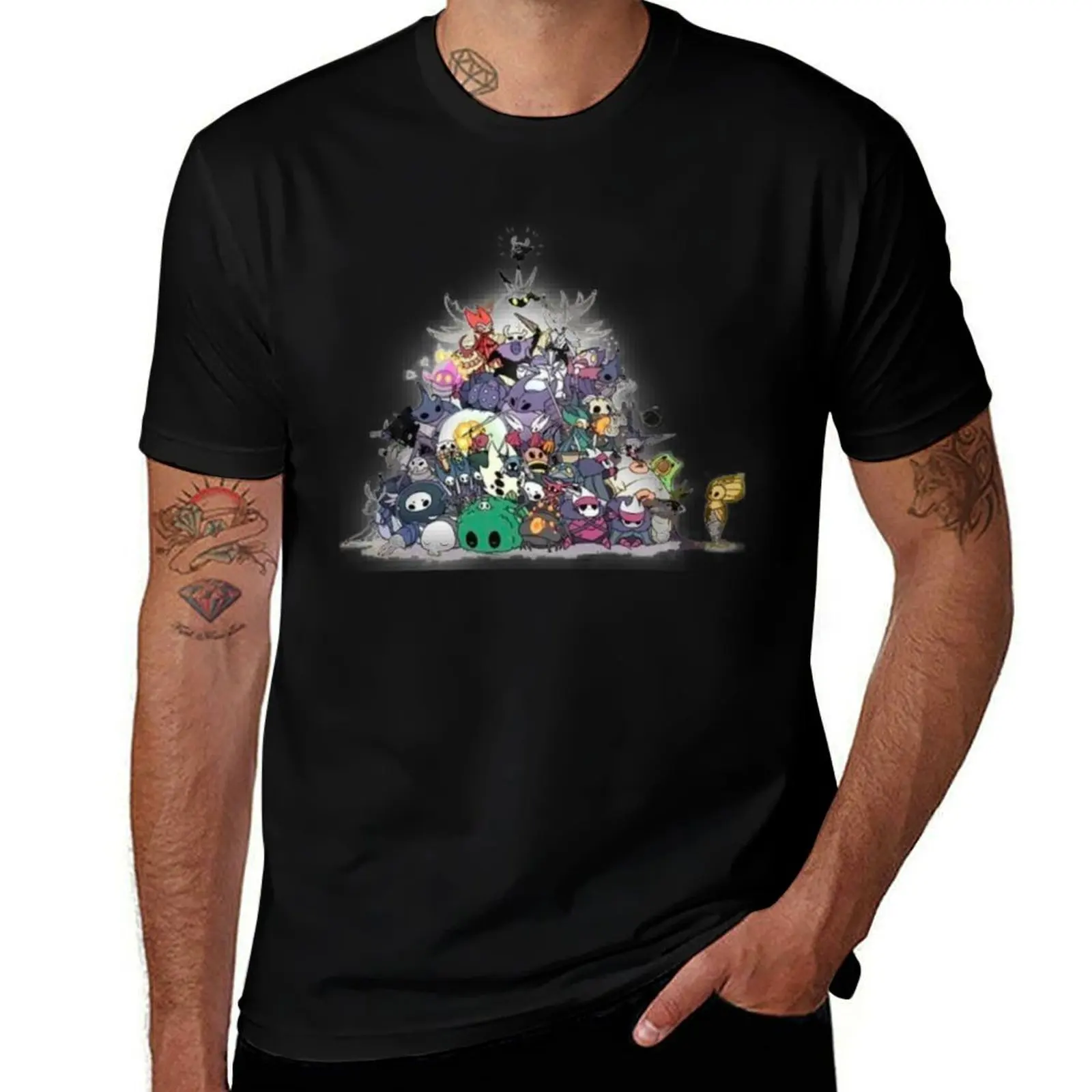 Every hollow knight character T-Shirt All Match Basic Short Sleeve Top T-Shirt