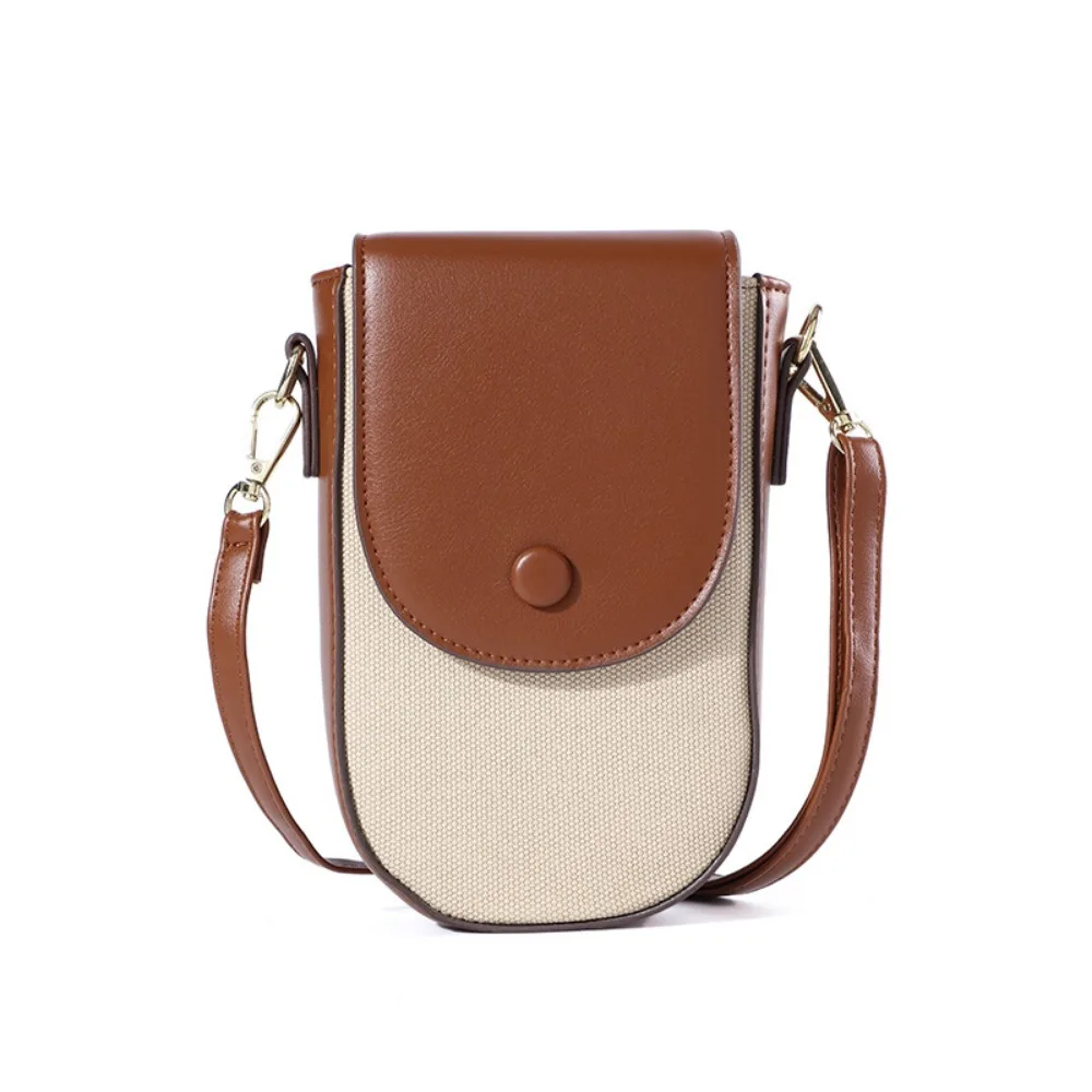

Shoulder Bag PU Mobile Phone Bag with Strap Small Square Bag Phone Crossbody Bag Fashion Mini Women's Messenger Bag Outdoor
