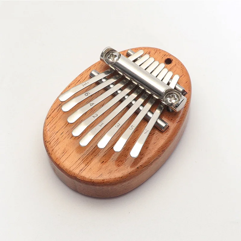 Kalimba เครื่องดนตรีเปียโนนิ้วหัวแม่มือ 8 คีย์ประณีตของขวัญ Fidget ของเล่นสําหรับผู้ใหญ่เด็กช่วยบรรเทาความเครียดความวิตกกังวลความตึงเครียด