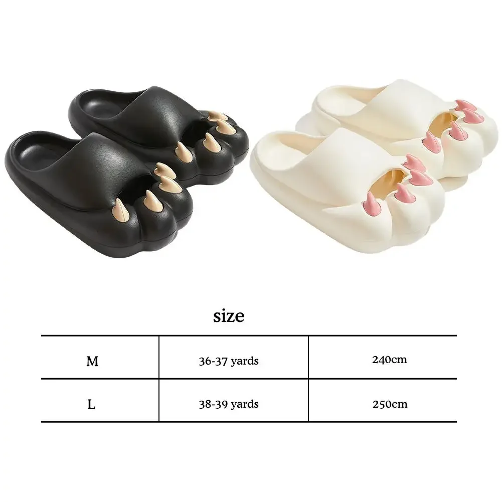 Cat\'s Paw Claw Slippers Cloud Men Women Fashion Slippers Funny Home Cartoon Cute Kawaii Summer Beach Soft Non Slip Flip Flops