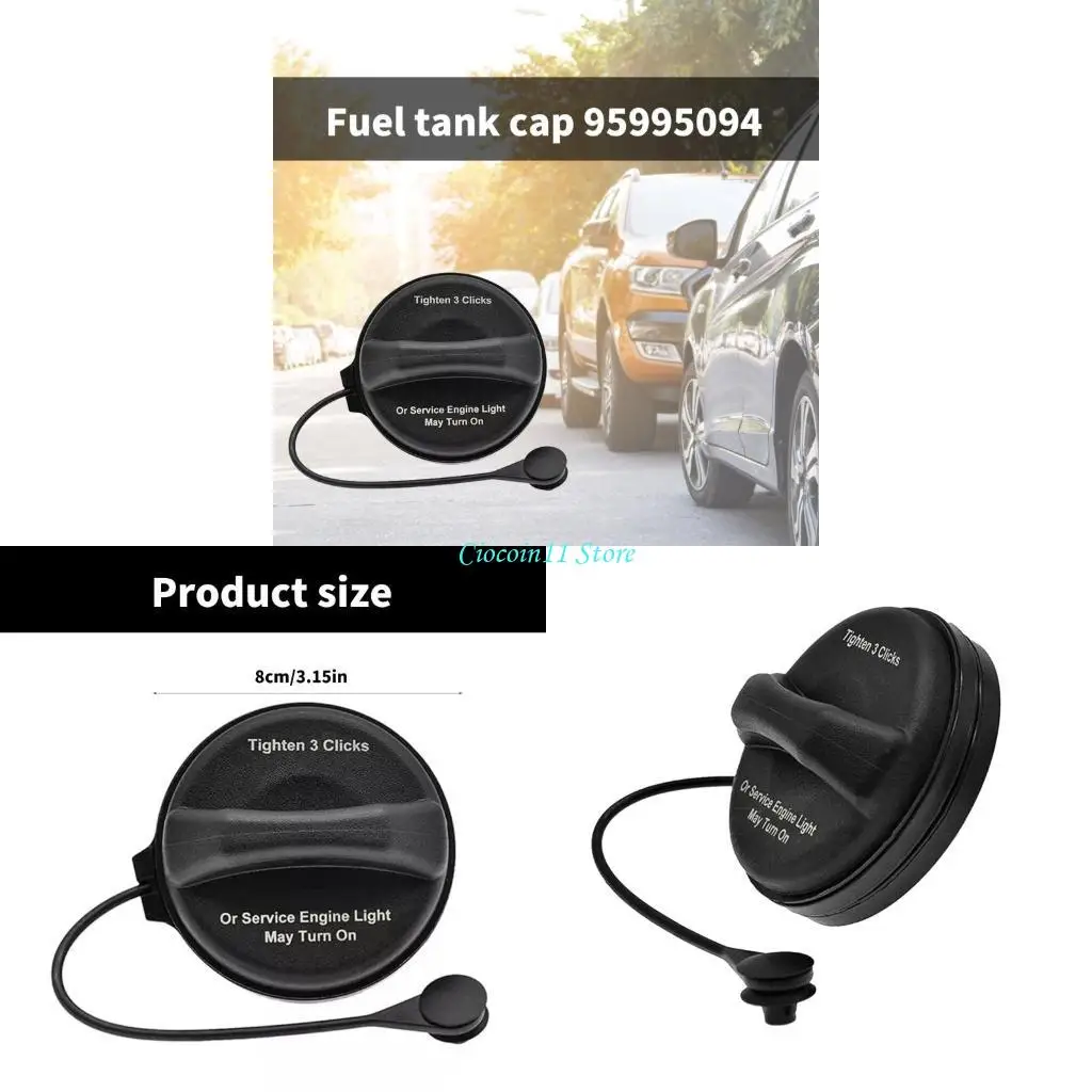 

Y1UB Secure Oil Filler Caps Stable Caps Efficient Gasolines Tanks Lid for Vehicles