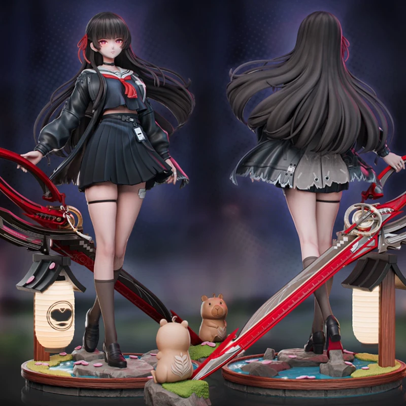 26cm Wuthering Waves Kuchiba Chisa Anime-Mädchenfigur Cartethyia/Changli Actionfigur Katia/Jinhsi/Iuno Figurine Modellpuppe Spielzeug