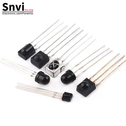 Snvi 5PCS Universal IR Infrared Receiver VS1838B CHQB HS0038 TL1838 VS1838 1838 HX1838 VS0038 Remote Receiver Tube